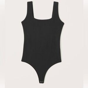 Abercrombie Cotton-Blend Seamless Fabric Tank Bodysuit